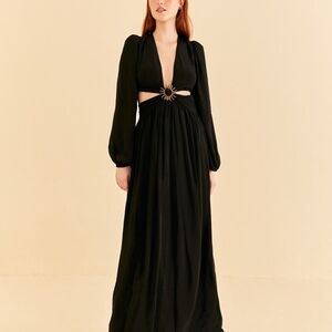 Elegant Black Maxi Dress